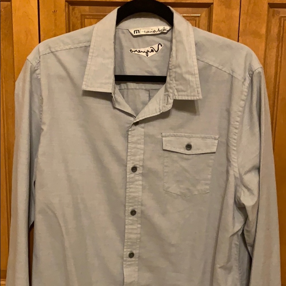 Travis Mathew button down dress shirt